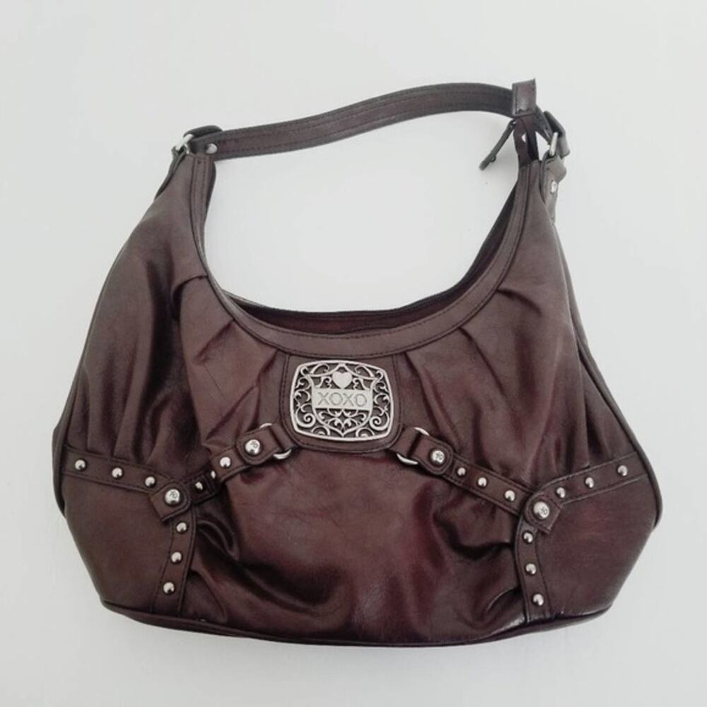 XOXO brown leather purse‎ like new